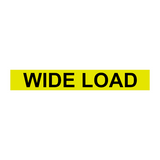 WIDE LOAD - 610mm - Yellow/Black MG083