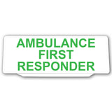 Univisor - AMBULANCE FIRST RESPONDER