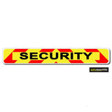 Magnet SECURITY Chevron Design Text (MG120)