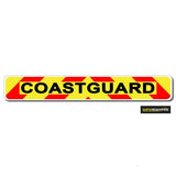 Magnet COASTGUARD Chevron Design Text (MG137)