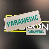 Reflective Badge - PARAMEDIC Set