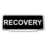 Univisor - RECOVERY - Black Background White Text - UNV289