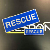 Reflective Badge - RESCUE Set