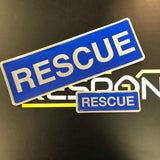 Reflective Badge - RESCUE Set