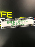 245mm Sticker - Event Medic - ST24537