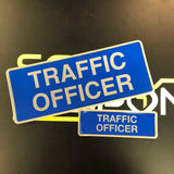 Reflective Badge - TRAFFIC OFFICER Set