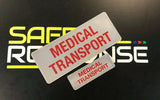 Reflective Badge - MEDICAL TRANSPORT Reflective Set